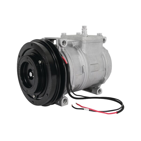 Compressor, New, Denso Style w/ Clutch 7.5" x8" x10.9"